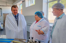 Член Президиума Совета Республики С.Алейник провел встречу с трудовым коллективом ОАО «Кондитерская фабрика «Слодыч»