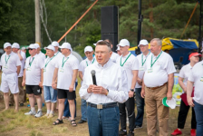 Член Совета Республики А.Ляхов принял участие в туристическом слете молодых работников «Белоруснефти»