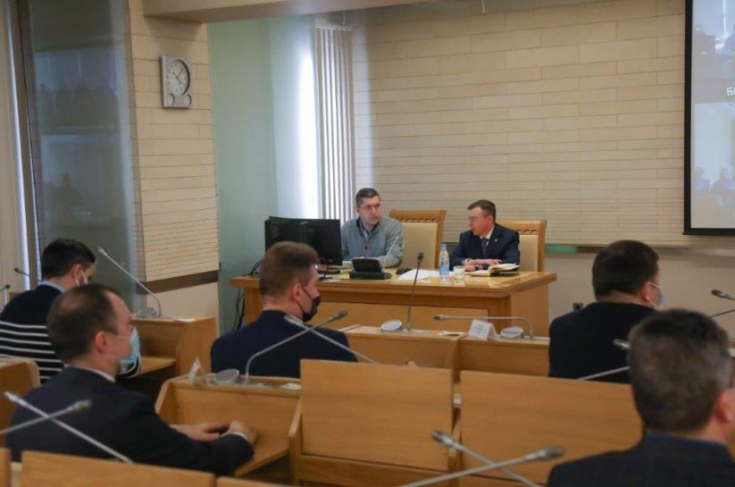 Член Совета Республики А.Ляхов встретился с работниками ПУ «Связьинформсервис»
