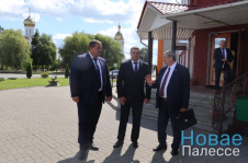 Член Президиума Совета республики М.Русый 
с посетил Житковичский район
