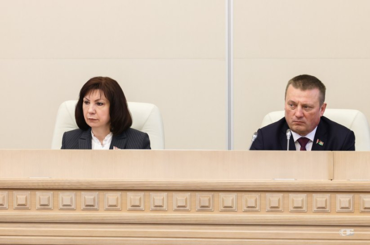 Состоялось первое заседание первой сессии Совета Республики Национального собрания Республики Беларусь восьмого созыва