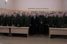 Член Президиума Совета Республики 
В.Лискович встретился с офицерским составом командования ВВС и войсками ПВО Вооруженных Сил 
