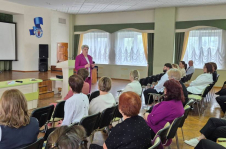 Член Совета Республики М.Ильина провела встречу с трудовым коллективом