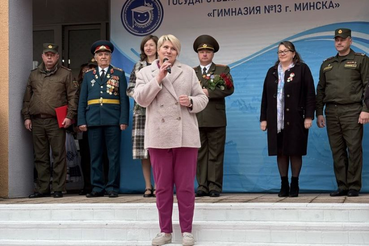 Марина Ильина: учиться защищать свою Родину, быть истинным патриотом очень важно