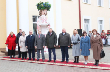 Член Совета Республики О.Дьяченко принял участие в празднике «Дажынкі-2023» в Чаусском районе