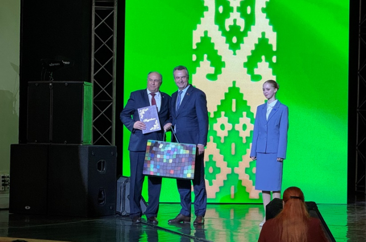 «Ваша работа — это инвестиция в будущее, 
в кадровый потенциал нашей Родины». 
Член Совета Республики А.Сидоров
поздравил Витебский государственный 
технический колледж с 70-летием
