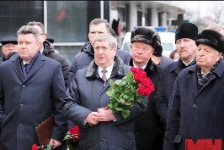 Член Президиума Совета Республики М.Русый принял участие в церемонии открытия мемориальной доски