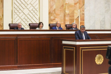 Состоялось совместное заседание палат Национального собрания Республики Беларусь для заслушивания вопросов парламентариев и ответов Правительства
