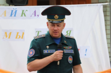 Член Совета Республики С.Мелешкин провел встречу с детьми в оздоровительном лагере «Чайка»