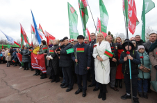 Член Совета Республики А.Ляхов принял участие в торжественном митинге в честь 106-й годовщины Октябрьской революции