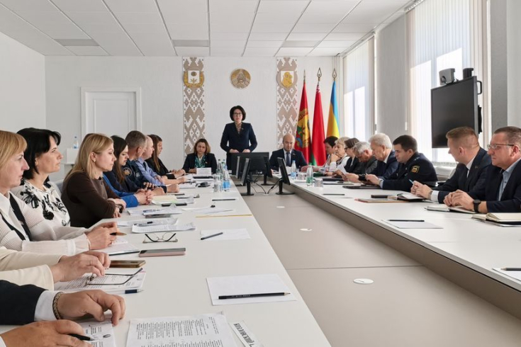 Член Президиума Совета Республики Роман Бродов принял участие в заседании Белыничского районного исполнительного комитета