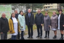 Член Совета Республики В.Матвеев посетил Поставский реабилитационный центр «Ветразь»