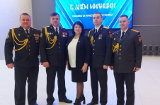 Татьяна Абель приняла участие 
в торжественных мероприятиях ко
Дню белорусской милиции
