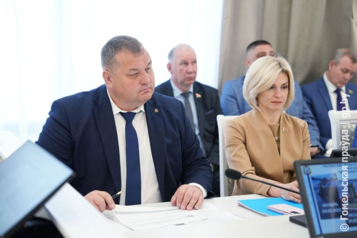 Член Совета Республики К.Пантюхова приняла участие в совещании Гомельского облисполкома