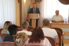 Член Президиума Совета Республики С.Сивец соверщил рабочую поездку в Толочинский район