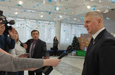 Валерий Бельский дал интервью СМИ
в рамках рабочей поездки в г. Витебск
