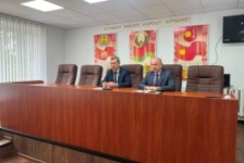 Член Совета Республики В.Полищук выступил перед сотрудниками Кричевского отдела внутренних дел