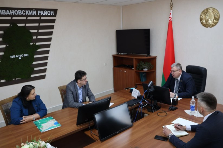 Член Совета Республики И.Брилевич провел личный прием граждан в Иваново