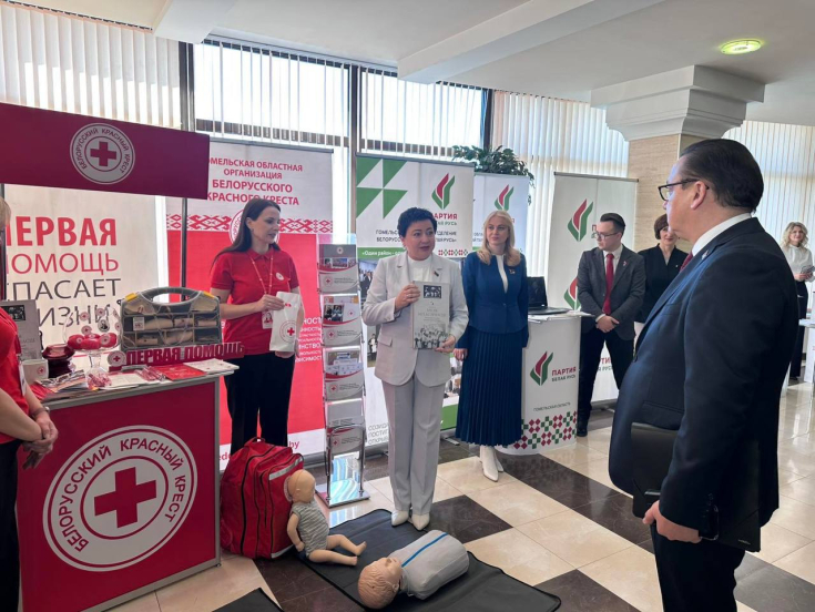 ️"Роль общественных организаций, политических партий в развитии общества, его консолидации в современных условиях только возрастает"