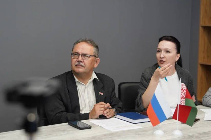 Под руководством члена Совета Республики И.Петрусевич прошел первый медиамост между Могилевской и Смоленской областями