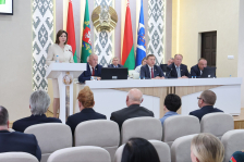 Председатель Совета Республики Наталья Кочанова приняла участие в заседании Полоцкого районного исполнительного комитета
