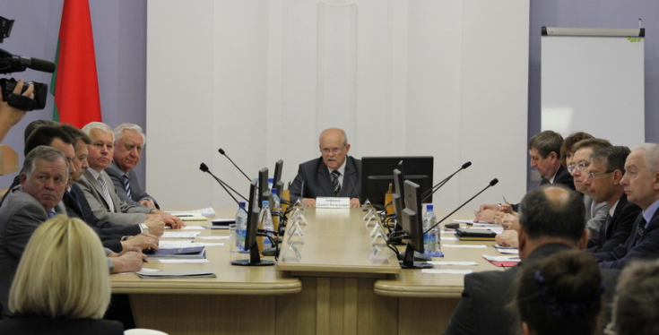 Председатель Совета Республики Мясникович М.В. принял участие в заседании коллегии Комитета государственного контроля Республики Беларусь 
