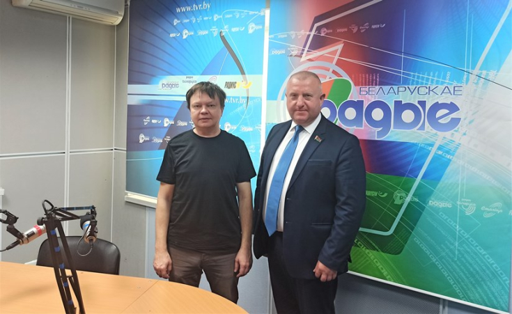 Член Совета Республики О.Дьяченко принял участие в программе первого канала Белорусского радио