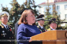 И.Сачковская приняла участие в мероприятиях, посвященных Дню государственных символов Республики Беларусь.