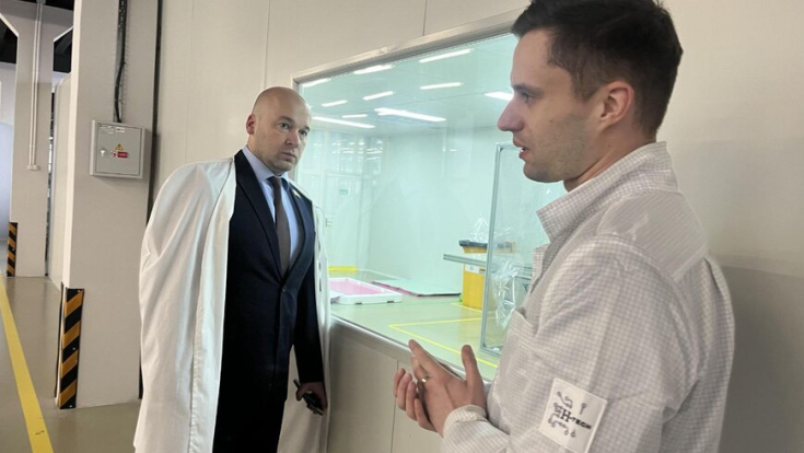 Роман Бродов посетил инновационно-производственную территорию «Неопарк» в г. Минске