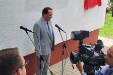 Член Совета Республики А.Коркотадзе принял участие в торжественном открытии мемориальной доски