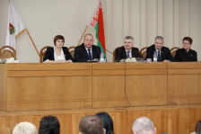 Член Совета Республики В.Романовский принял участие в работе Барановичского городского Совета депутатов