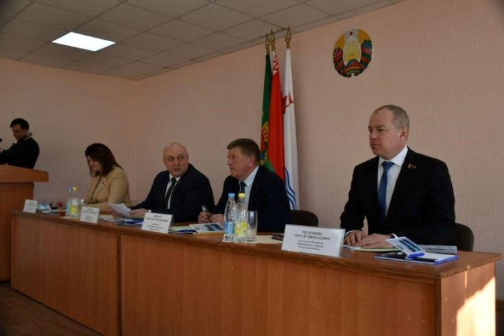 Сергей Мелешкин принял участие в выездном заседании Витебского областного Совета депутатов