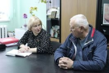 Член Совета Республики Э.Сороко провела личный прием граждан и «прямую телефонную линию» в Кореличском районе