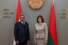 Председатель Совета Республки Н.Кочанова встретилась с Послом Республики Судан в Республике Беларусь Мохаммедом Омером Мусой Али