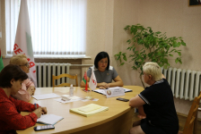 Член Совета Республики А.Смоляк встретилась с жителями Новобелицкого района Гомеля