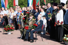 Член Совета Республики И.Головатый принял участие в митинге, посвященном Дню Независимости Республики Беларусь