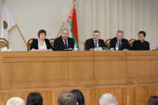 Член Совета Республики В.Романовский принял участие в сессии Барановичского городского Совета депутатов