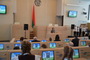 Член Президиума Совета Республики И.Старовойтова вручила паспорта гражданина Республики Беларусь представителям учащейся молодежи