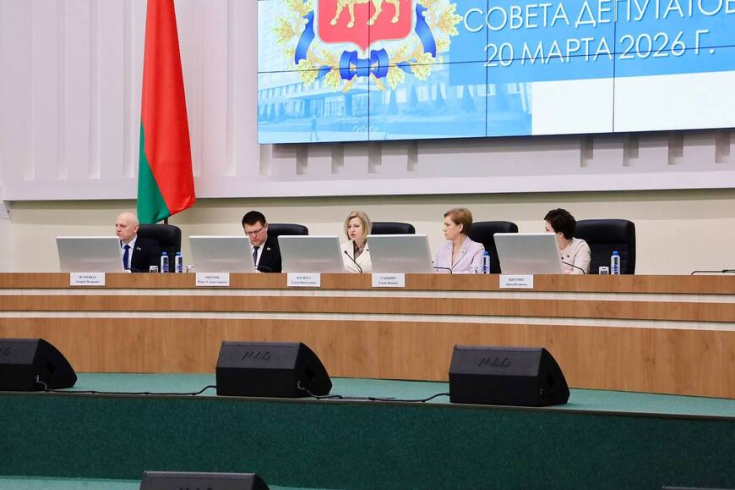 Члены Совета Республики приняли участие в заседании двадцать шестой сессии Гродненского областного Совета депутатов