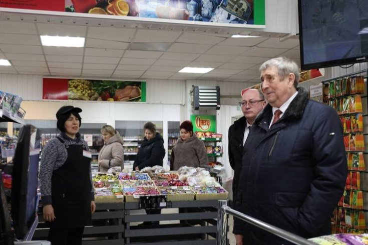Михаил Русый: важно, чтобы люди вовремя получали свежие продукты питания по доступной цене