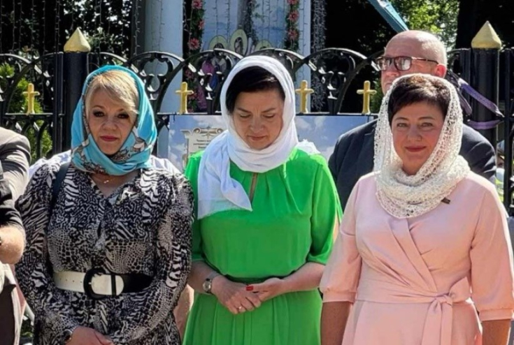 Члены Совета Республики приняли участие в торжественных мероприятиях, приуроченных к 100-летию основания Гомельской епархии, и открытии памятного знака архиепископу Аристарху