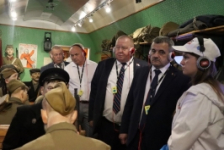 Члены Совета Республики И.Сачковская и В.Хроленко посетили экспозицию «Поезд Победы»