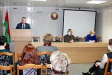 Член Совета Республики А.Неверов встретился с трудовым коллективом  УП «Фармация»
