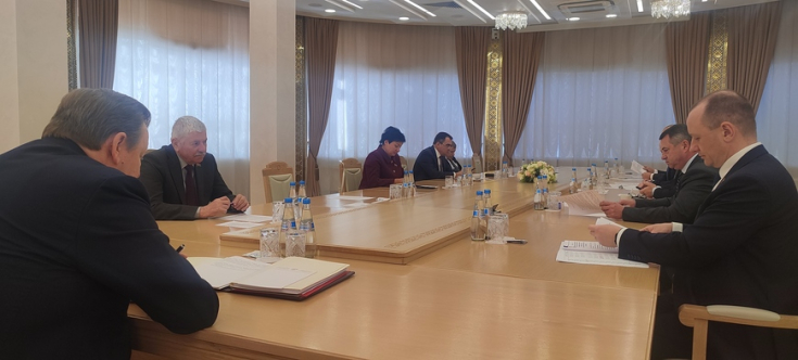 Член Президиума Совета Республики Сергей Алейник провел заседание Постоянной комиссии по международным делам и национальной безопасности восьмого созыва