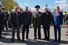Член Совета Республики О.Романов принял участие в мероприятиях, посвященных Дню Победы