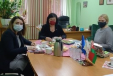 Член Совета Республики А.Смоляк
провела встречу с Главой Представительства
Международной организации по миграции в Беларуси