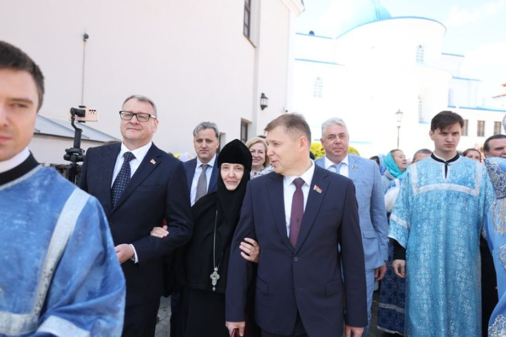 Парламентарии Сергей Сивец и Андрей Янушко приняли участие в праздничных мероприятиях, посвященных 555-летию явления Жировичской иконы Божией Матери