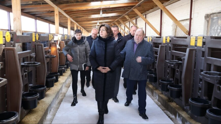 Наталья Кочанова с рабочим визитом посетила Полоцкий район