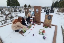 Член Совета Республики К.Капуцкая приняла участие в вахте памяти воинов-интернационалистов