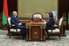 Состоялась
встреча Главы государства с Председателем Совета Республики Н.Кочановой